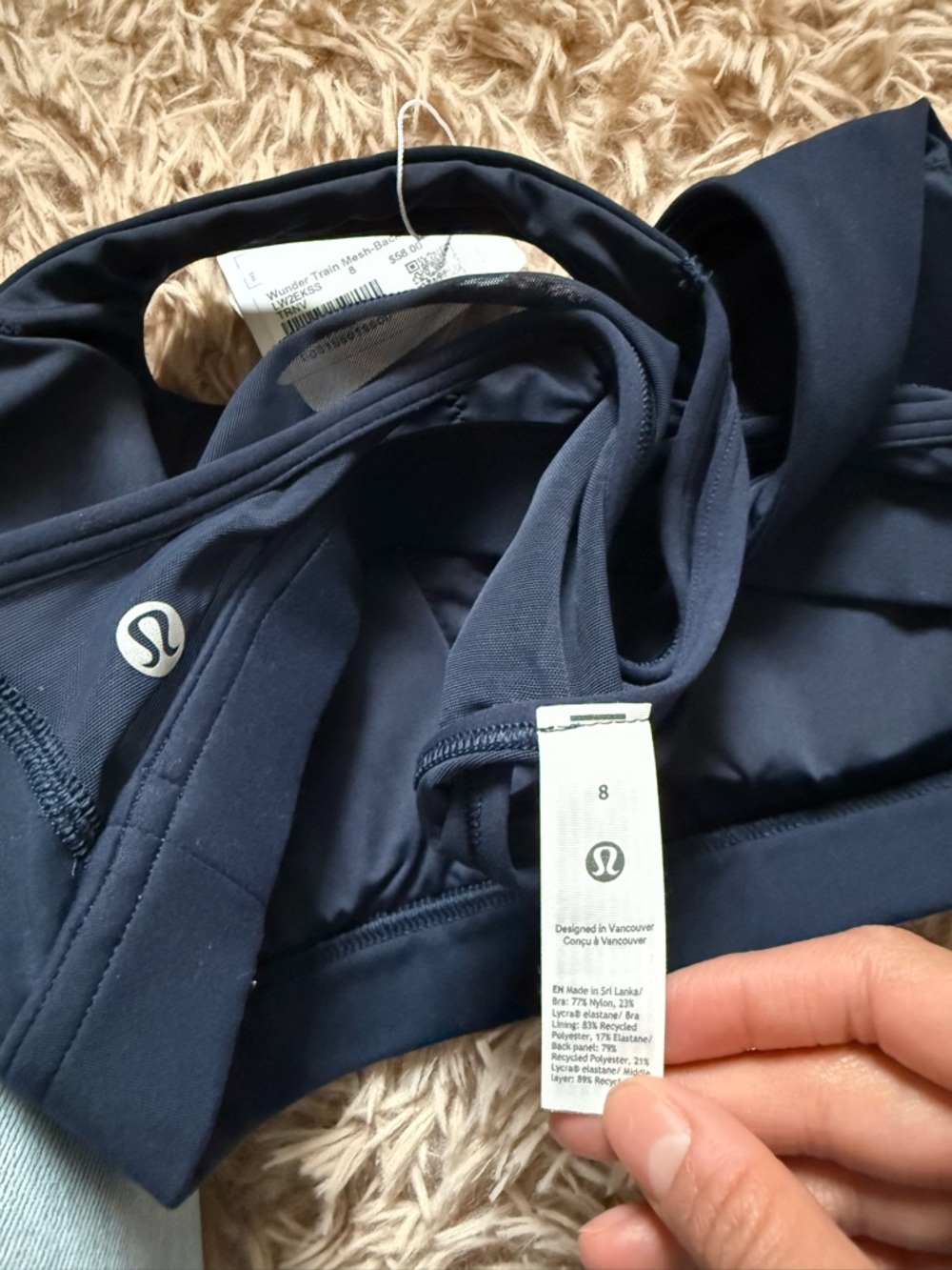 Lululemon Wunder Train Mesh-Back Bra - Picture 5 of 6